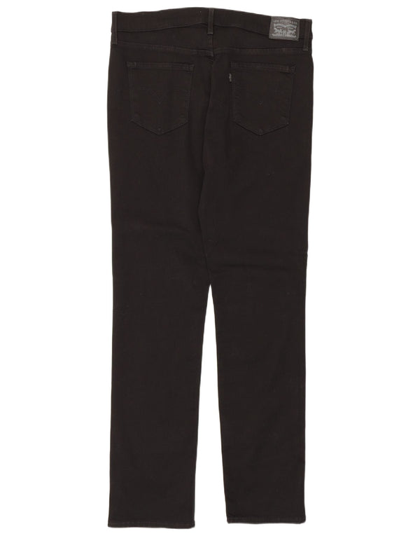 Levi's Womens 312 Shaping Slim Jeans W32 L32 Μαύρο βαμβακερό