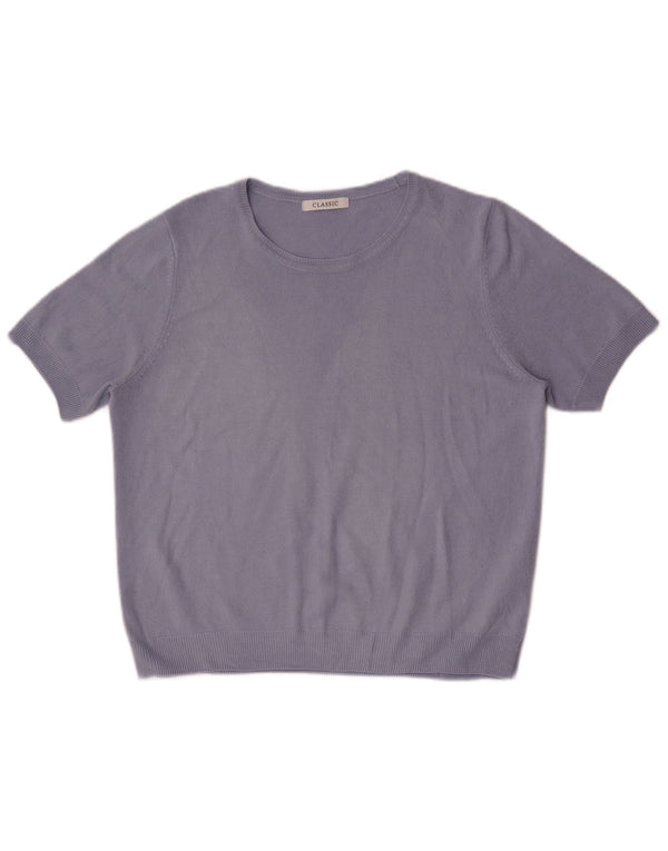 Marks & Spencer Γυναικείο πουλόβερ με λαιμόκαυστο UK 14 Large Blue
