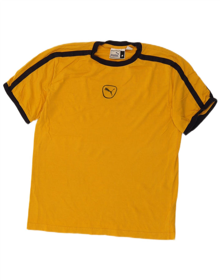Ανδρικό T-Shirt Puma Τοπ μεσαίο κίτρινο