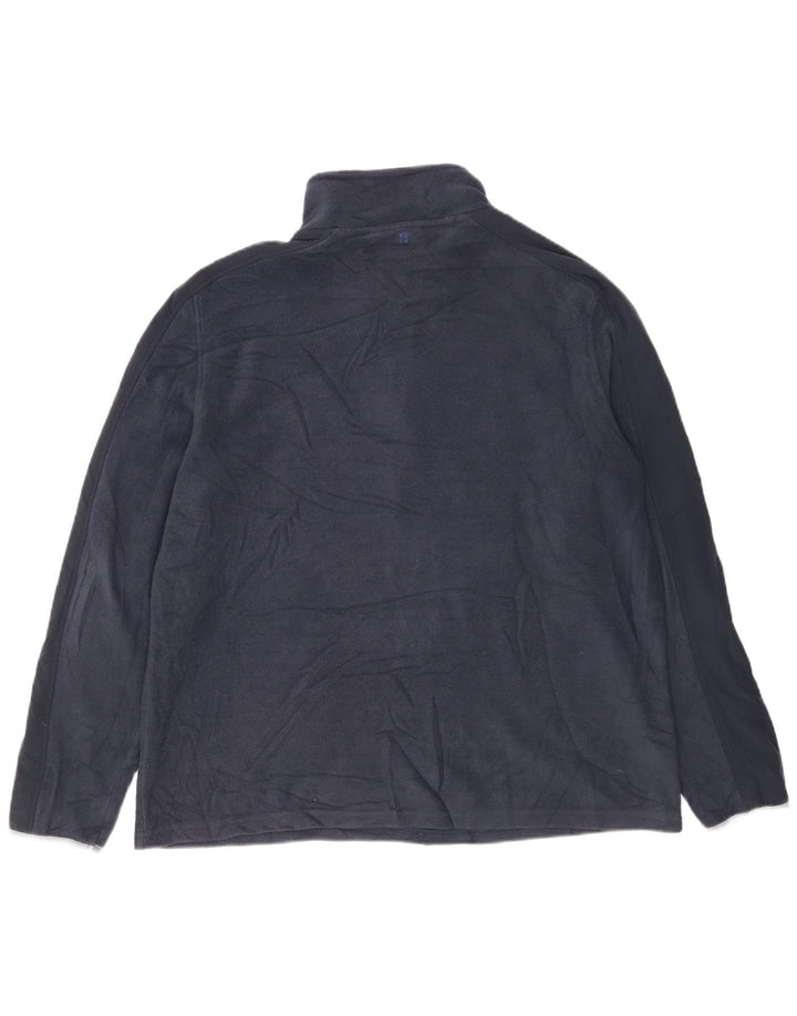 Mountain Warehouse Ανδρικό φερμουάρ Fleece Jumper 2XL Navy Blue Polyester