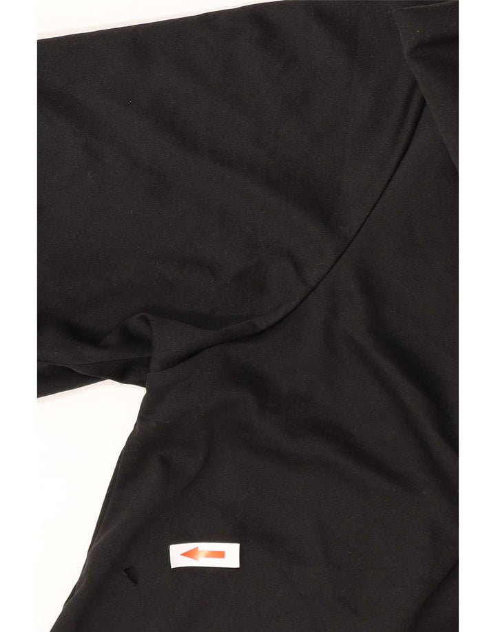 Adidas Ανδρικό T-Shirt Climalite Top Μικρό Μαύρο ριγέ