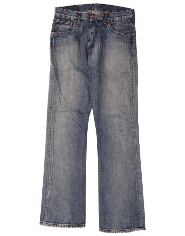 Levi's Mens 507 Slim Bootcut Jeans W31 L34 Μπλε βαμβακερό