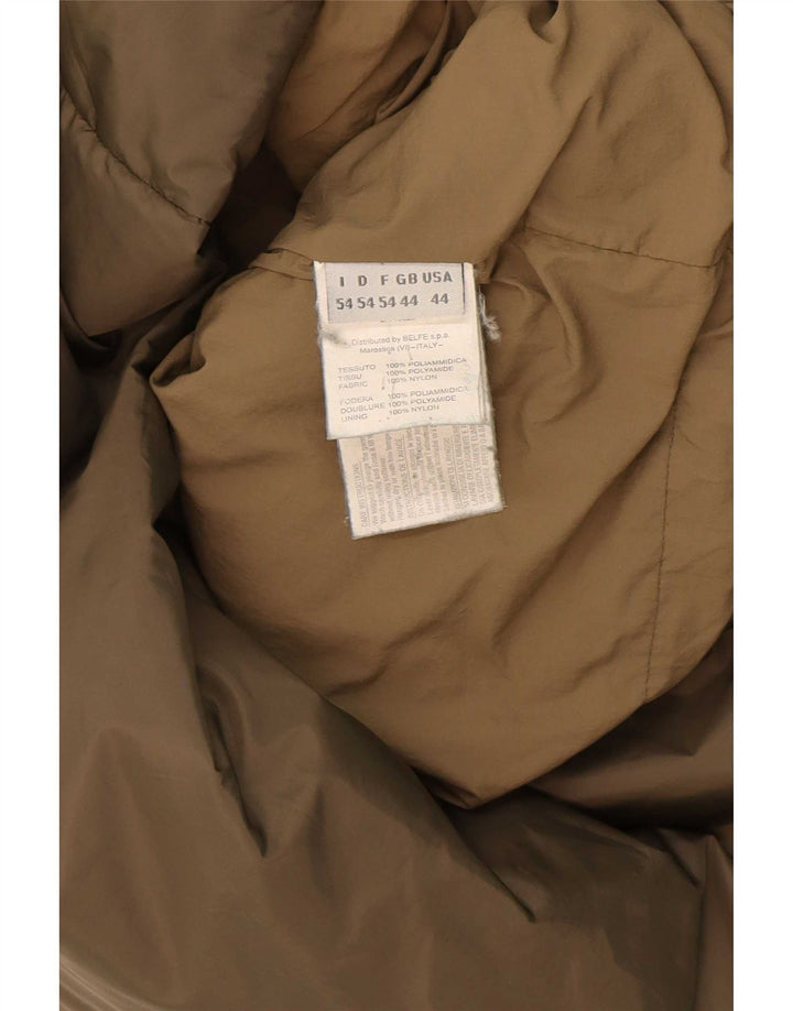 Belfe Ανδρικό μπουφάν με κουκούλα με επένδυση UK 44 2XL Khaki Polyamide