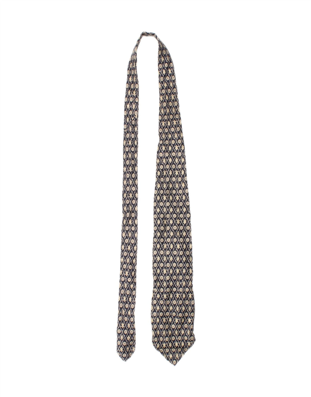Ανδρική γραβάτα Trussardi One Size Blue Floral Silk Classic