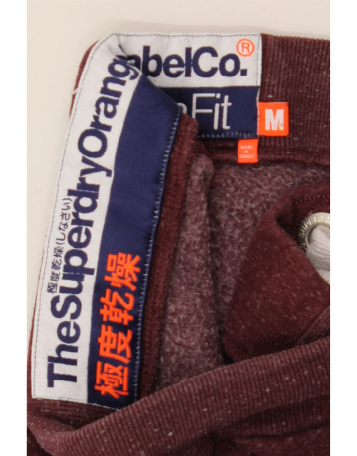 Γυναικεία φόρμα SUPERDRY Παντελόνι Joggers UK 14 Medium Burgundy Flecked