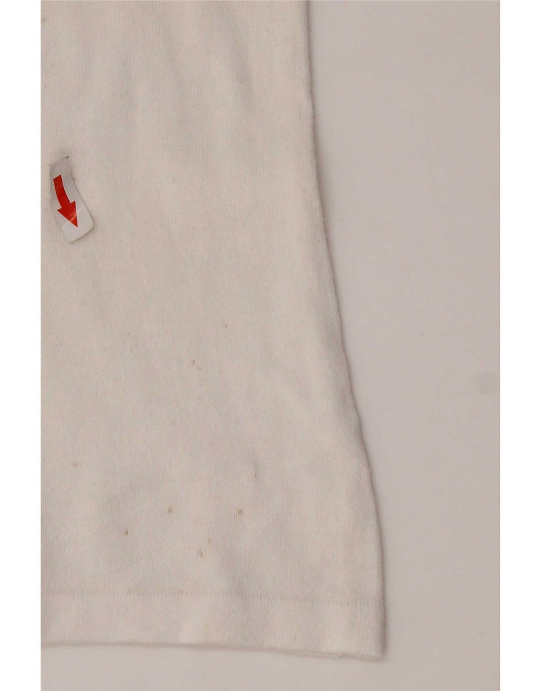 Γυναικείο τοπ Benetton μακρυμάνικο UK 14 Medium White