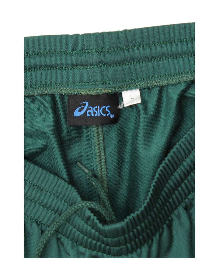 Ανδρική αθλητική φόρμα ASICS Παντελόνι Μεγάλο Πράσινο Πολυεστέρα