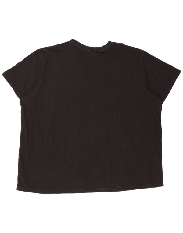 Ανδρικό T-Shirt Dickies Top 4XL Μαύρο βαμβακερό