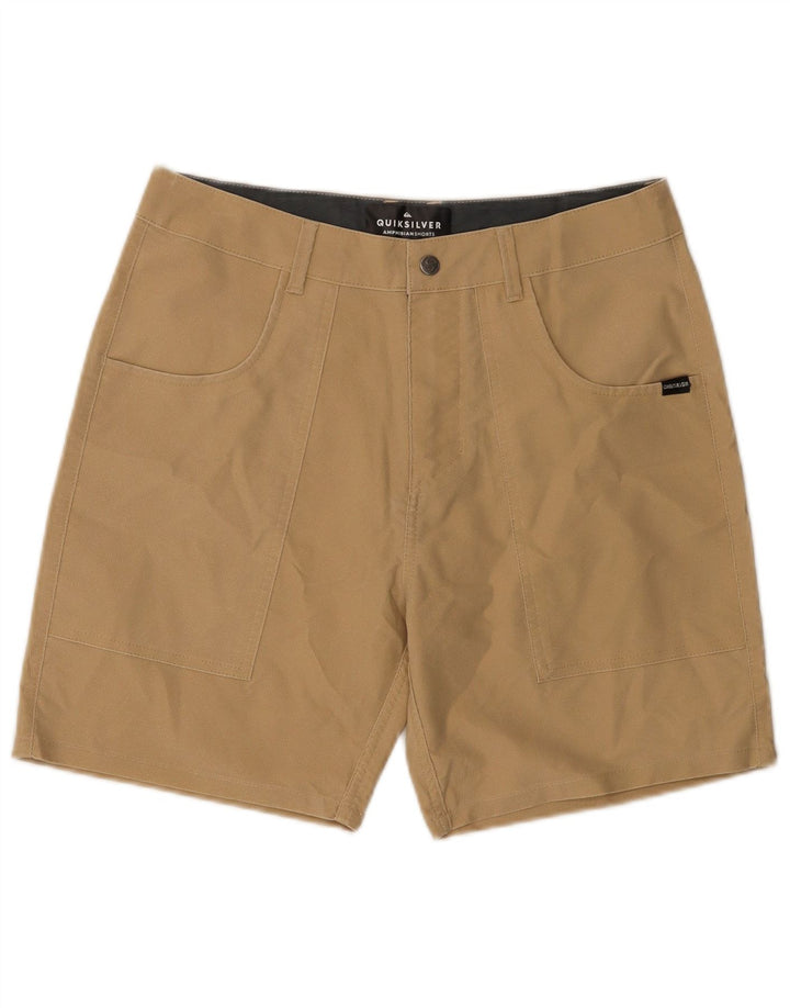 Ανδρικό σορτς Quiksilver Amphibian Casual W30 Medium Beige Πολυεστέρας