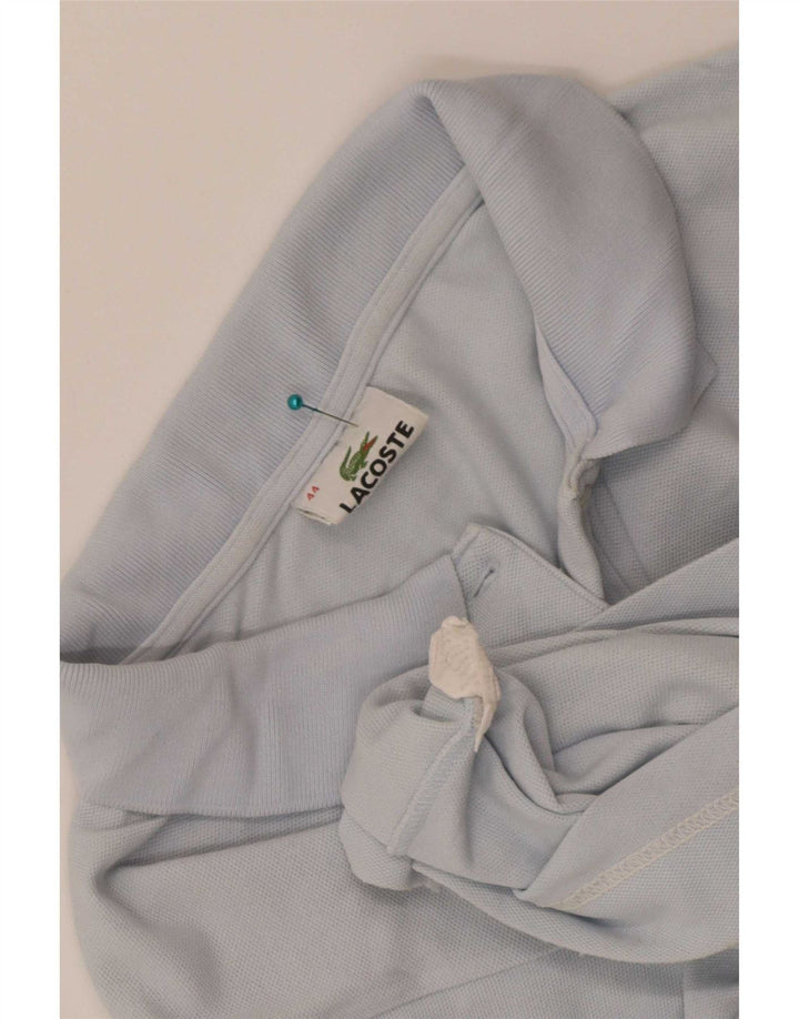 Lacoste Γυναικείο πουκάμισο Polo Crop Μέγεθος 44 Μεγάλο Μπλε Βαμβακερό