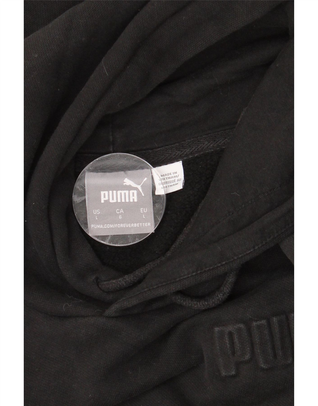 PUMA Γυναικείο Hoodie Jumper UK 16 Large Black