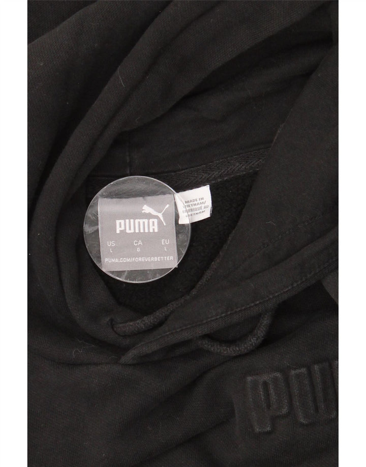 PUMA Γυναικείο Hoodie Jumper UK 16 Large Black