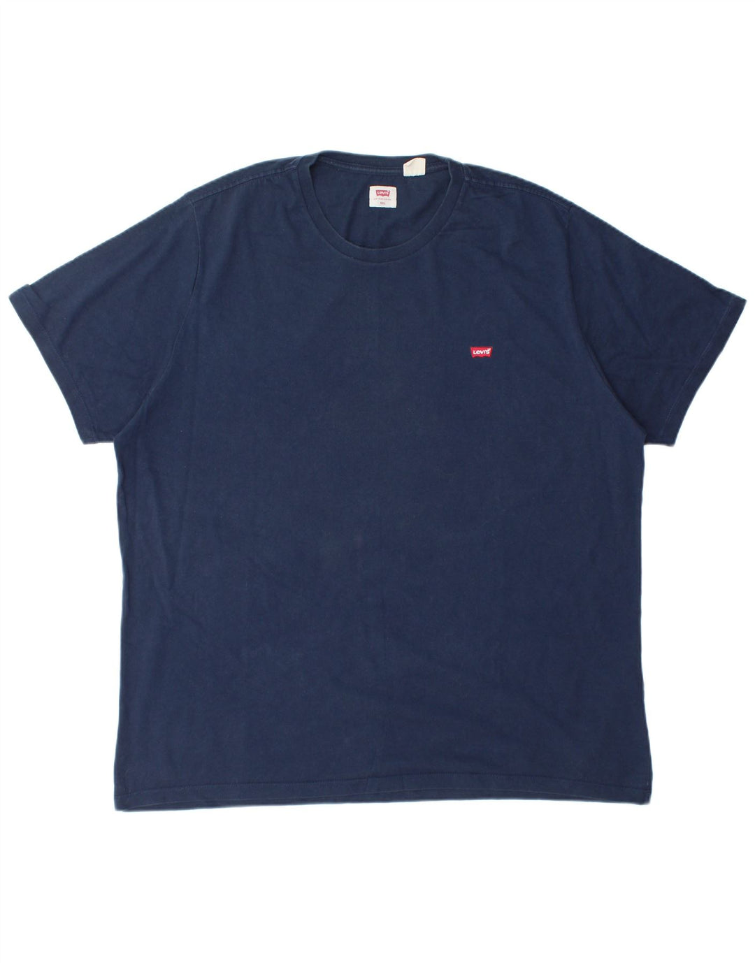 Ανδρικό T-Shirt LEVI'S Top 2XL Navy Blue Cotton
