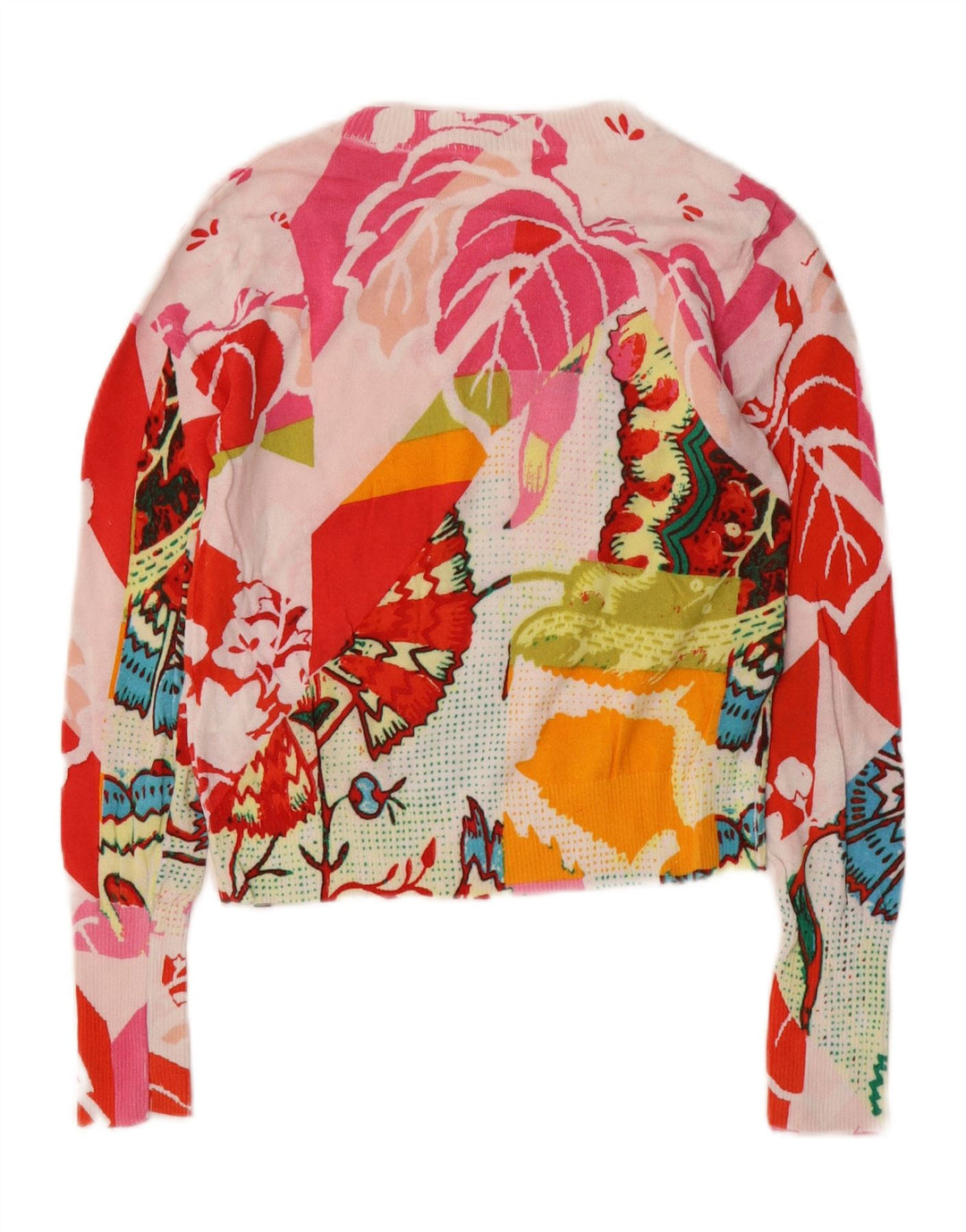 Γυναικείο πουλόβερ Desigual Crew Neck Jumper UK 10 Small πολύχρωμο Floral