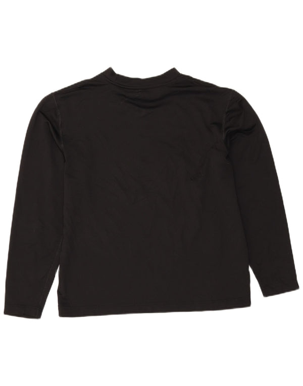Starter Mens Top Long Sleeve UK 42/44 Large Black Polyester