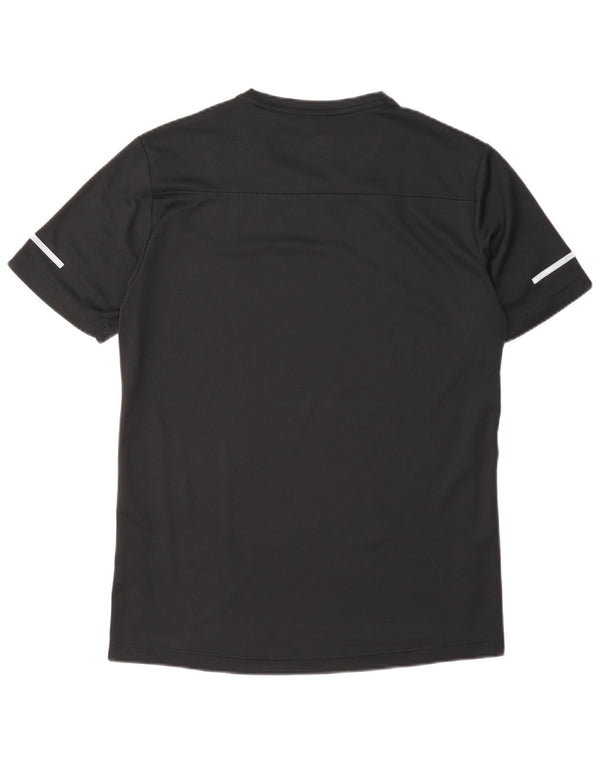 Ανδρικό T-Shirt Climalite Adidas Top Medium Μαύρο