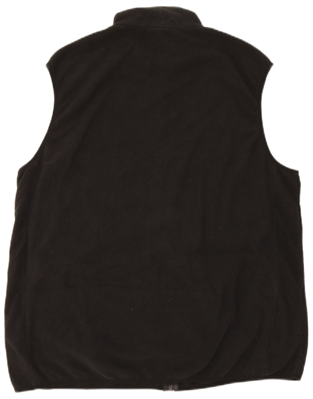 Marks & Spencer Mens Fleece Gilet UK 44 2XL Μαύρος Πολυεστέρας
