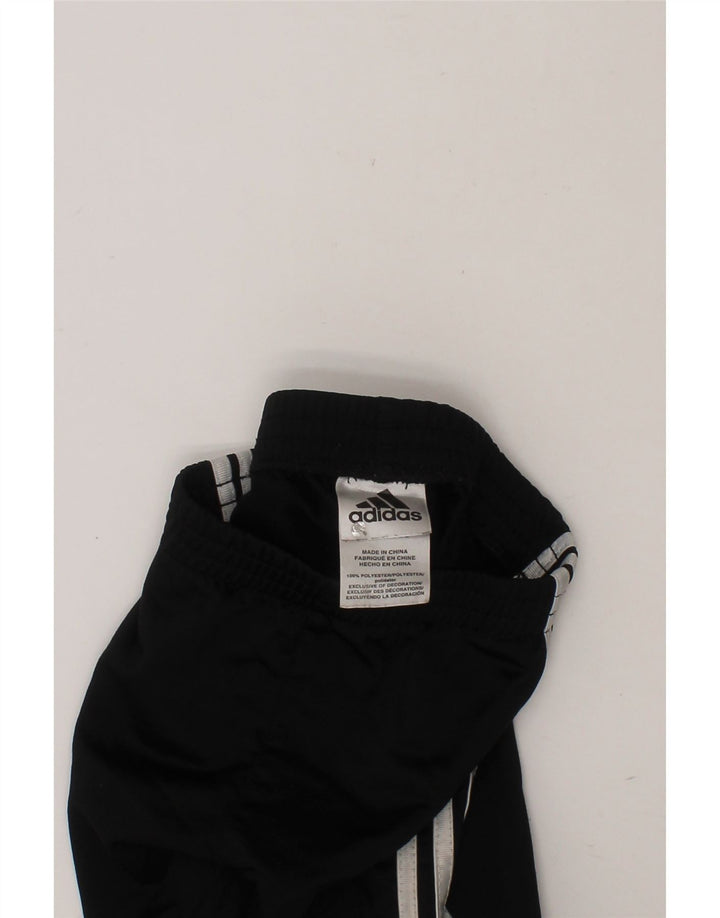ADIDAS Baby Boys Tracksuit Trousers 18-24 Months  Black Polyester Vintage Adidas and Second-Hand Adidas from Messina Hembry 