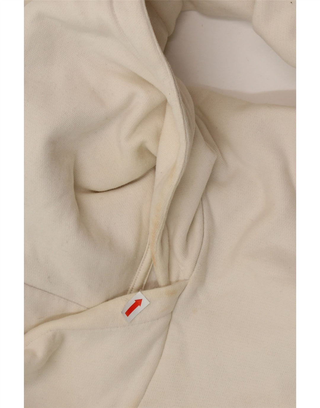 HUGO BOSS Γυναικεία γραφικά υπερμεγέθη κουκούλα UK 10 Small Off White