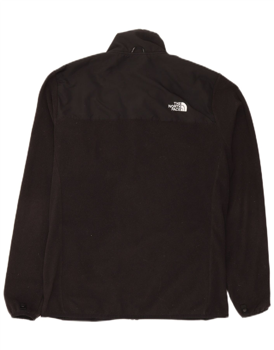 The North Face Mens Fleece Jacket UK 36 Small Black Polyester