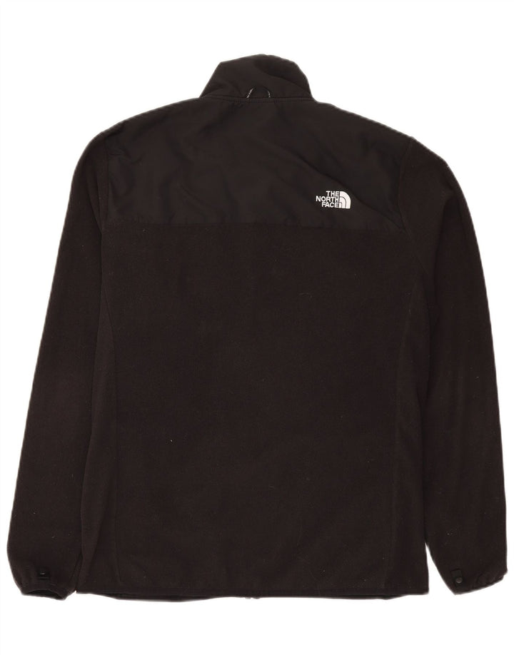 The North Face Mens Fleece Jacket UK 36 Small Black Polyester