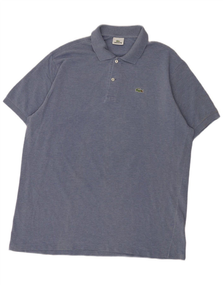 Ανδρικό πουκάμισο πόλο Lacoste 7 2XL Μπλε βαμβακερό