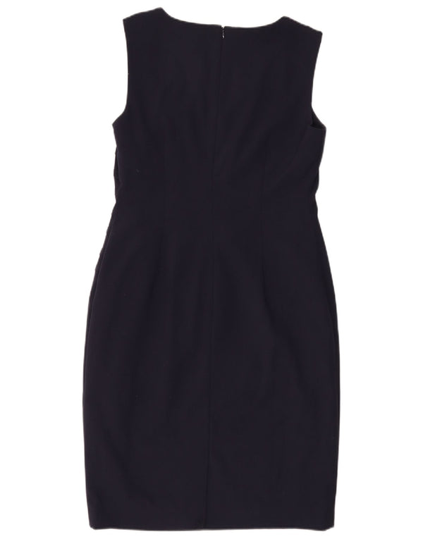 Γυναικείο αμάνικο φόρεμα Calvin Klein US 8 Medium Navy Blue Polyester