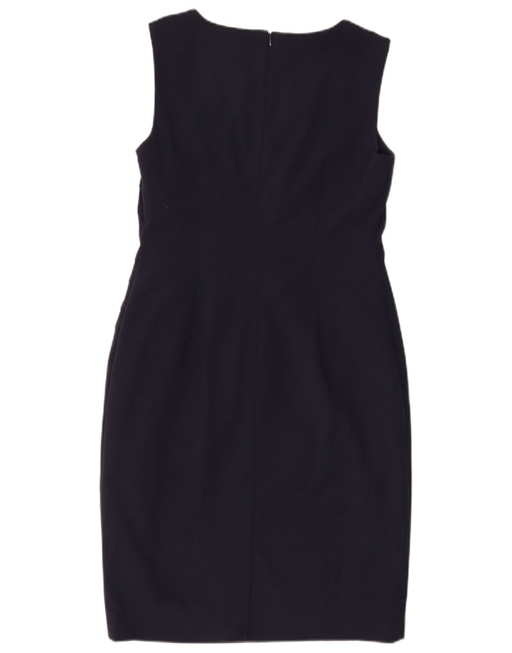 Γυναικείο αμάνικο φόρεμα Calvin Klein US 8 Medium Navy Blue Polyester