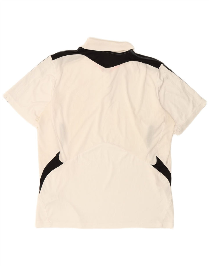 Ανδρικό πουκάμισο ADIDAS Climacool Polo XL Λευκό πολυεστέρας