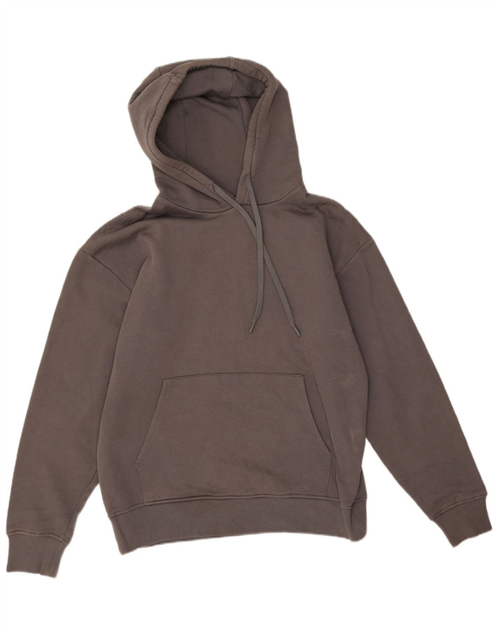 Zara Ανδρικό Hoodie Jumper Μεσαίο Γκρι Βαμβακερό