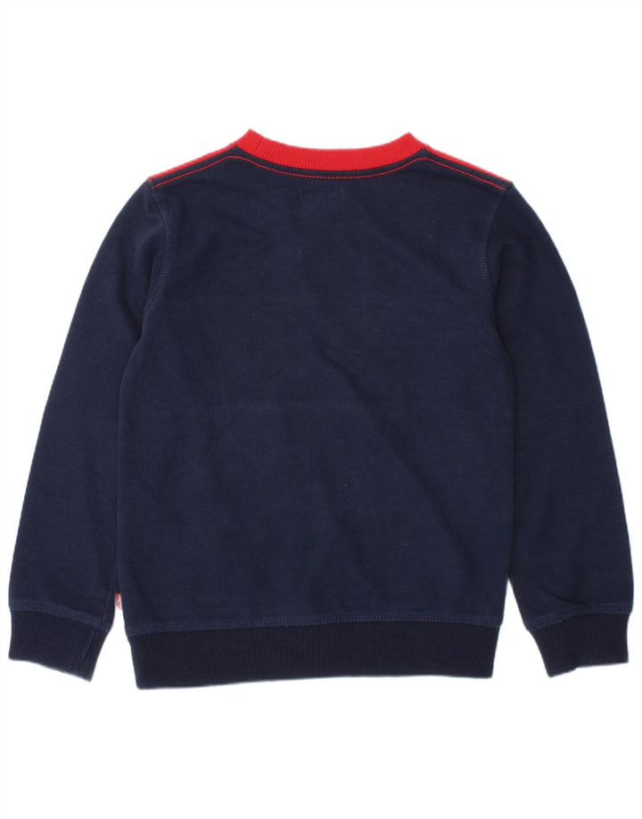 Levi's Boys Φούτερ Jumper 4-5 Years Navy Blue Colourblock Classic