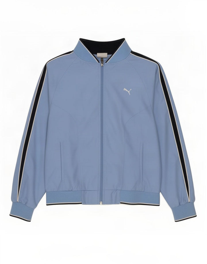 Γυναικεία αθλητική φόρμα Puma Top Jacket UK 16 Large Blue Polyester
