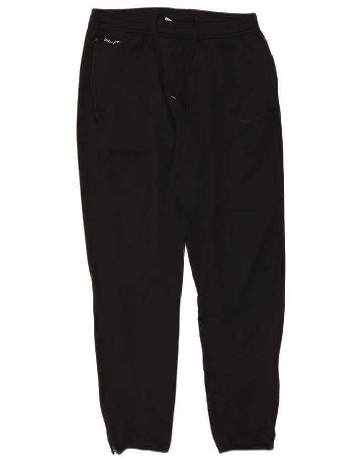 Ανδρικό παντελόνι αθλητικής φόρμας Nike Dri Fit μεγάλο μαύρο πολυεστέρα