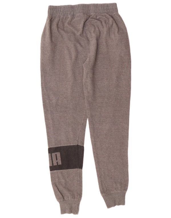 Puma Boys Graphic αθλητική φόρμα παντελόνι Joggers 15-16 ετών XL γκρι βαμβακερό