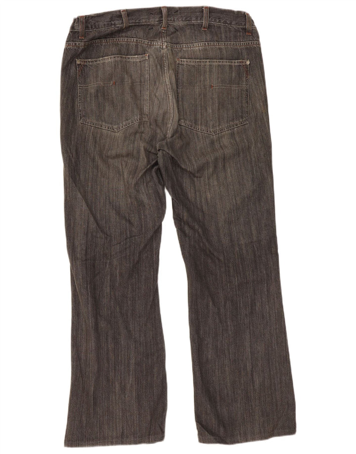 Ανδρικό τζιν μποτάκι CALVIN KLEIN W36 L30 μαύρο βαμβακερό