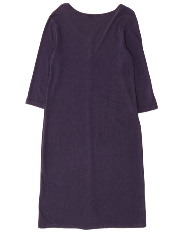 Ralph Lauren Γυναικείο μάξι φόρεμα 3/4 με μανίκια UK 10 Small Navy Blue