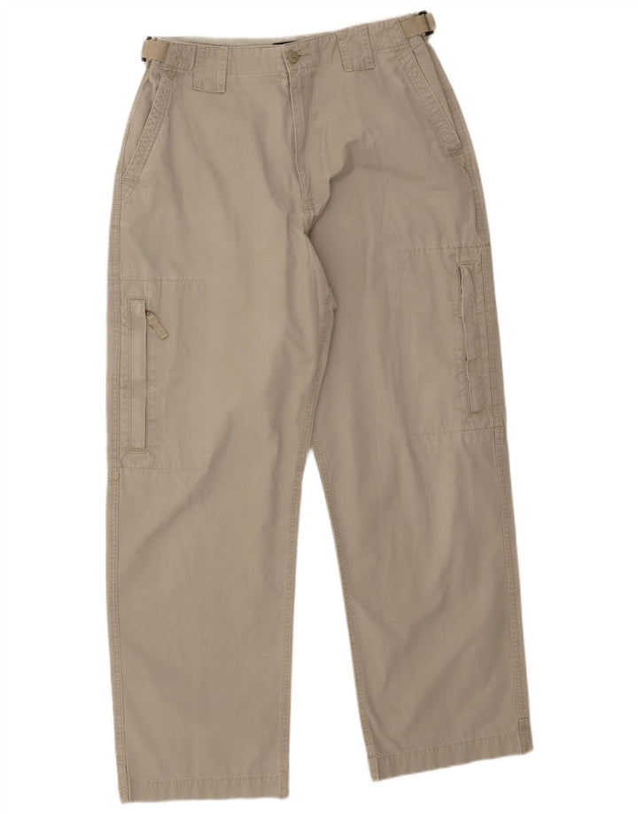 Marks & Spencer Ανδρικό Παντελόνι Μπλε Harbor Tapered Cargo W34 L31 Γκρι