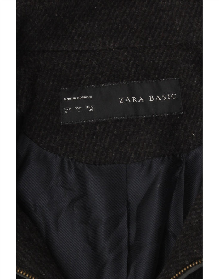 Zara Γυναικείο Παλτό UK 10 Small Grey