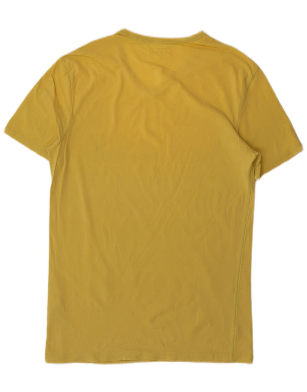 Ανδρικό γραφικό μπλουζάκι Guess Top Medium Yellow