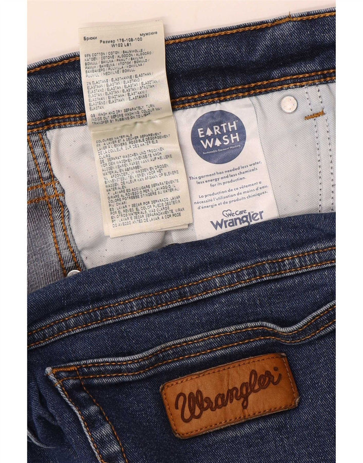 Wrangler Ανδρικό Texas Straight Jeans W40 L32 Μπλε βαμβακερό