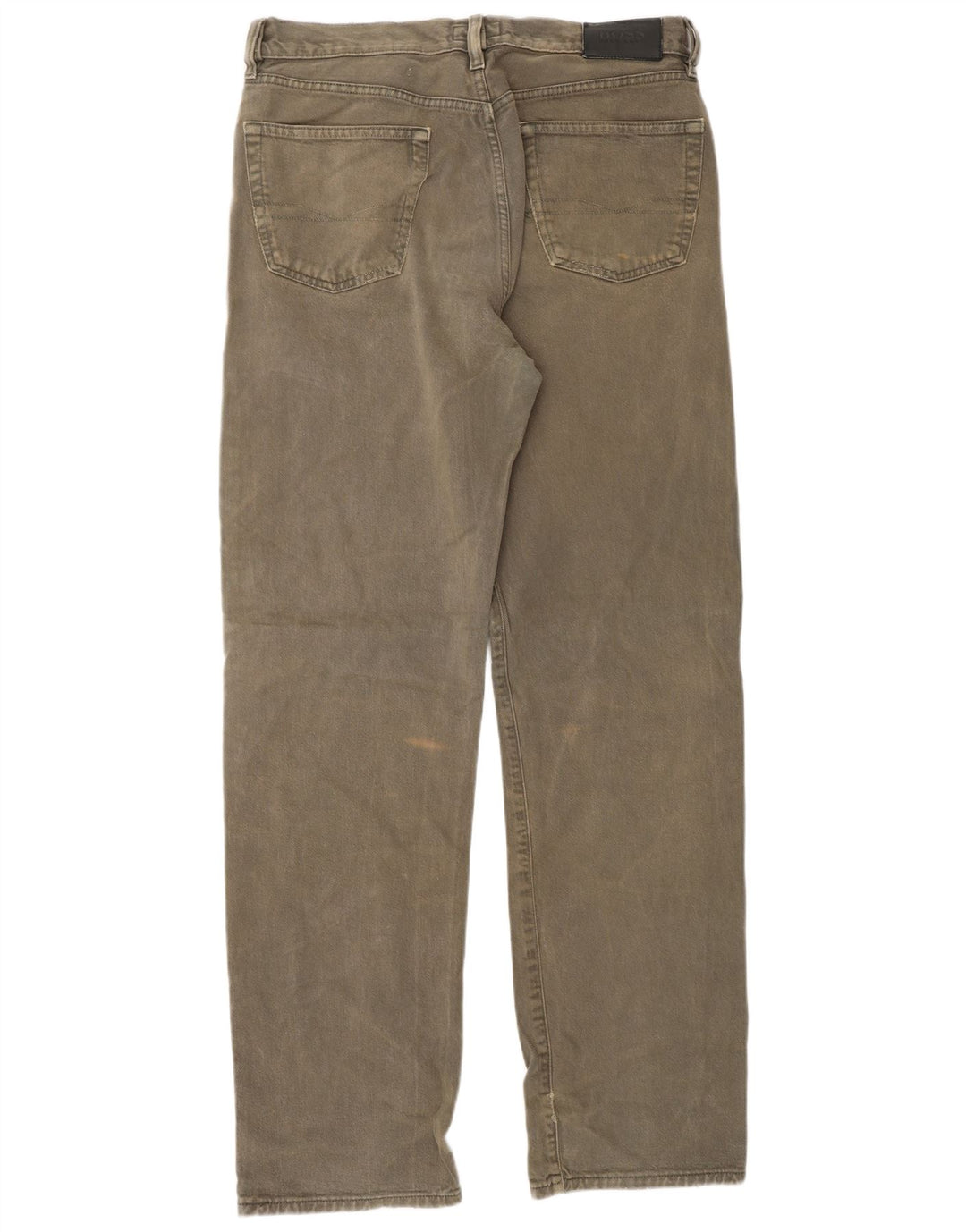 HUGO BOSS Ανδρικό τζιν Arkansas ίσιο W34 L34 Χακί βαμβακερό