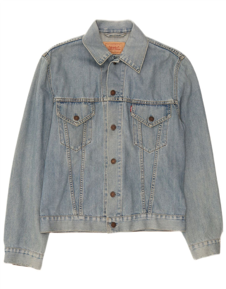 Ανδρικό τζιν μπουφάν Levi's UK 40 Large Blue