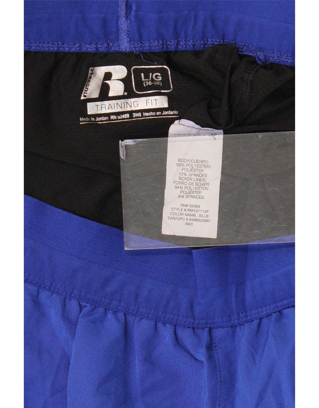 Russell Athletic Ανδρικό Σορτς Dri-Power Sport μεγάλο μπλε πολυεστέρα