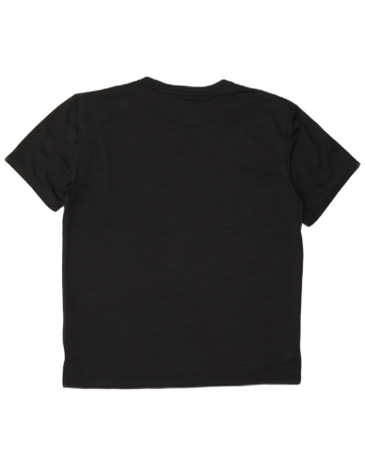 Ανδρικό T-Shirt Nike Dri Fit Τοπ μεσαίου μαύρου πολυεστέρα