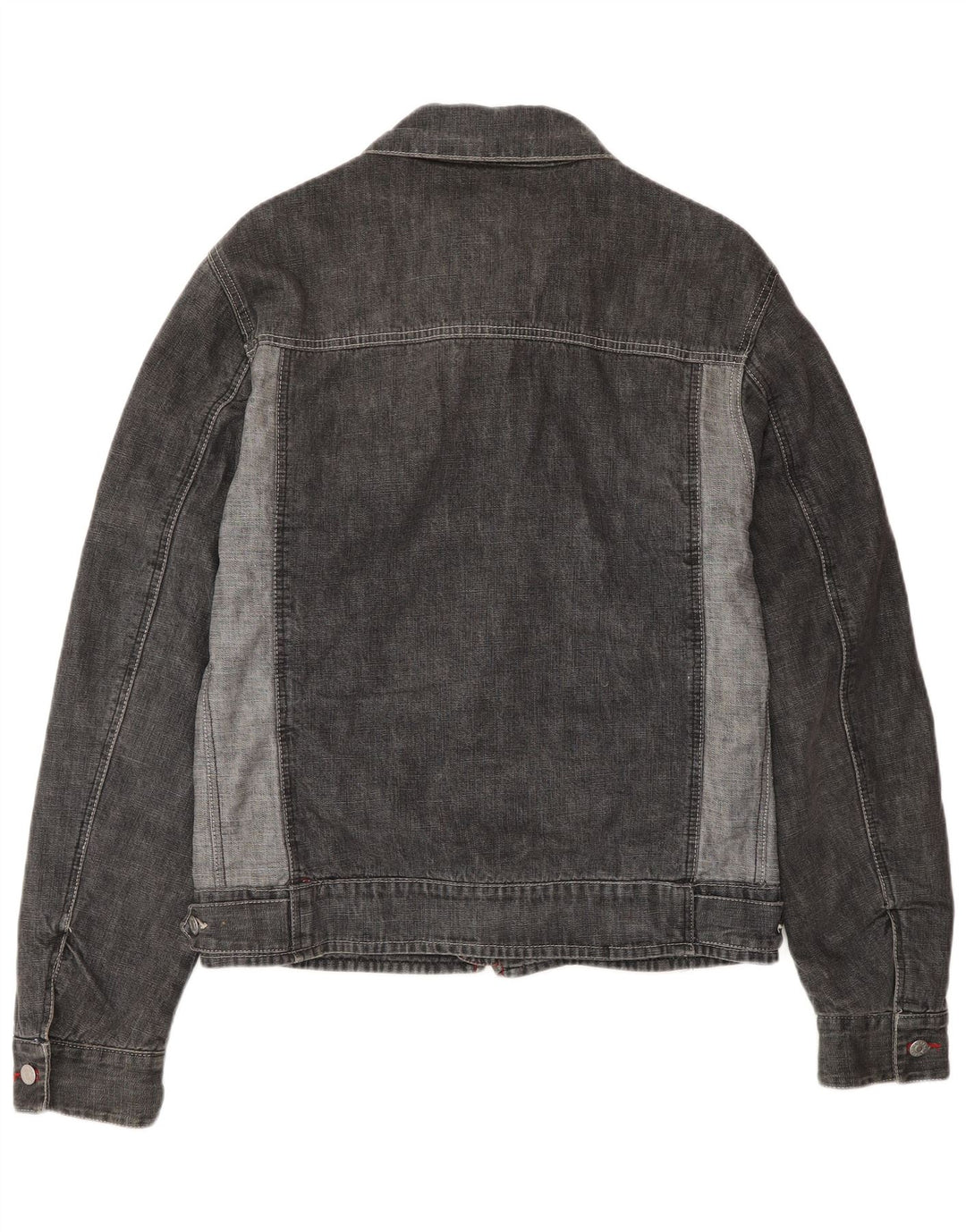 Ανδρικό τζιν μπουφάν Energie UK 40 Large Grey Colourblock Βαμβακερό