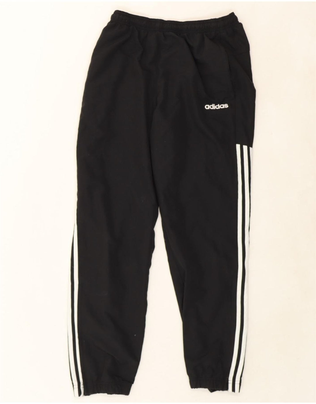 ADIDAS Mens Tracksuit Trousers Joggers Medium  Black Polyester Vintage Adidas and Second-Hand Adidas from Messina Hembry 