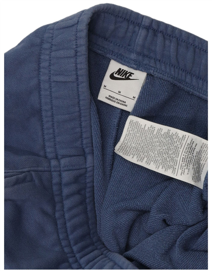 Ανδρική αθλητική φόρμα Nike Παντελόνι Joggers μεσαίου μπλε χρώματος βαμβακερό