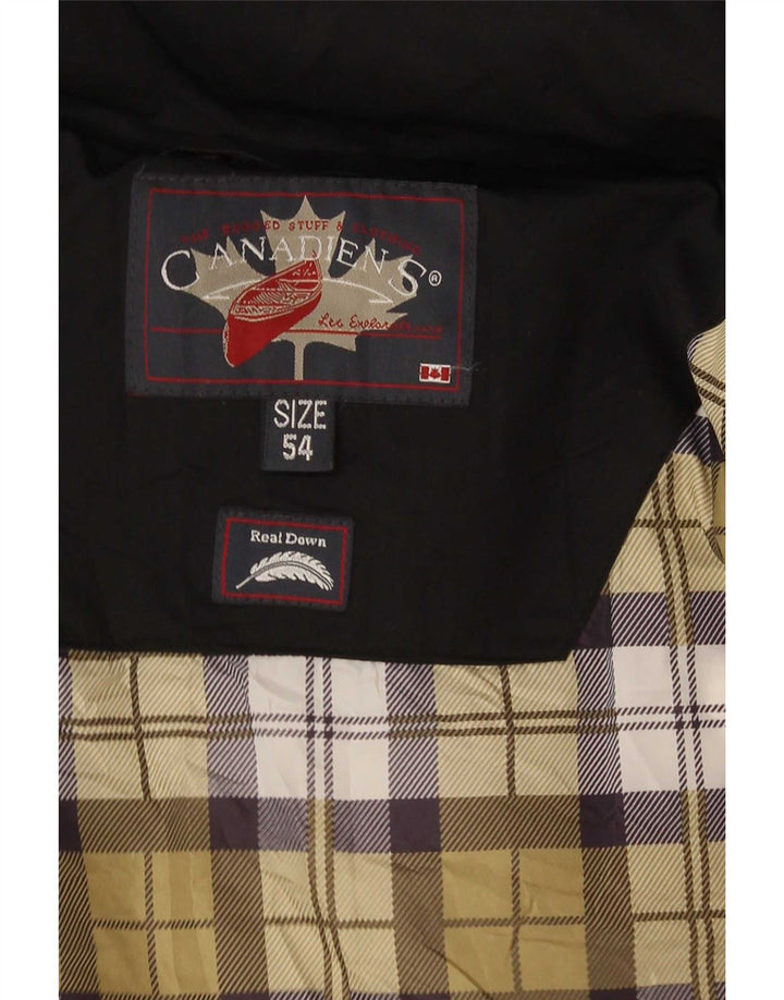Canadiens Mens Padded Gilet IT 54 2XL Μαύρο