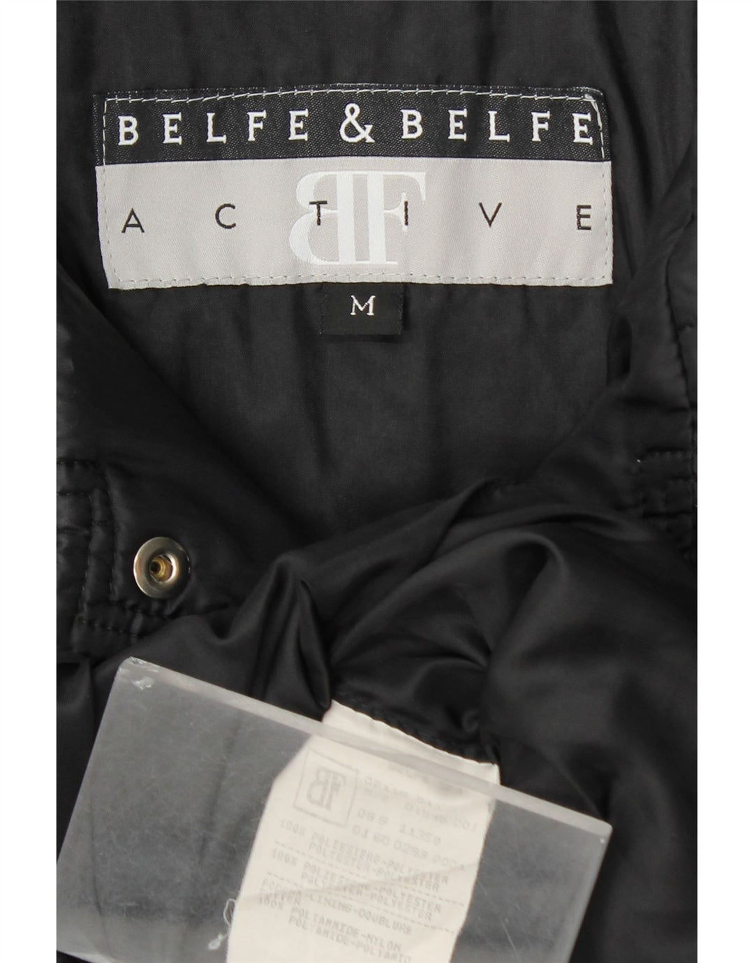 BELFE & BELFE Γυναικείο Καπιτονέ μπουφάν UK 14 Μεσαίο Μαύρο Πολυεστέρας