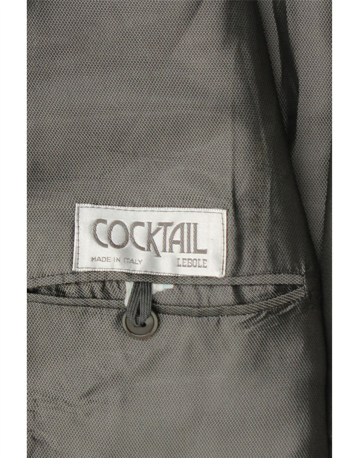 Lebole Ανδρικό σακάκι σακάκι με 1 κουμπί UK 42 XL μαύρο